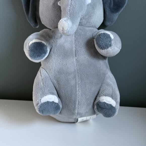 Kohls Cares Saggy Baggy Elephant Gray Plush Soft Toy 10" Stuffed Animal t28 - Picture 7 of 15